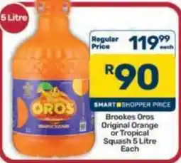 Pick n Pay Hypermarket Brookes Oros Original Orange or Tropical Squash offer