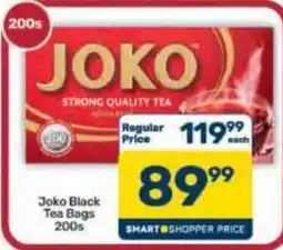Pick n Pay Hypermarket Joko Black Tea Bags offer