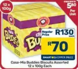 Pick n Pay Hypermarket Casa-Mia Buddies Biscuits Assorted offer