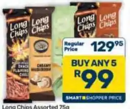 Pick n Pay Hypermarket Long Chips Assorted offer