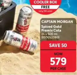 Makro’s liquor Captain Morgan Spiced Gold Premix Cola offer
