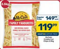 Pick n Pay Hypermarket McCain Crinkle Cut Chips offer