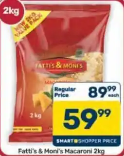 Pick n Pay Hypermarket Fatti's & Moni's Macaroni offer