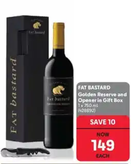 Makro’s liquor Fat bastard Golden Reserve offer