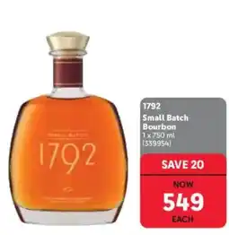 Makro’s liquor 1792 Small Batch Bourbon offer