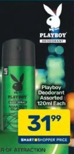Pick n Pay Playboy Deodorant Assorted offer
