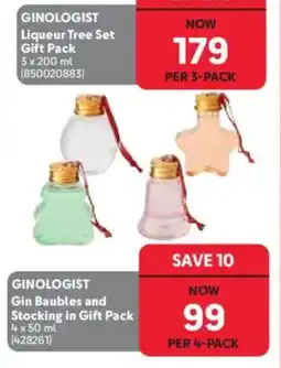Makro’s liquor GINOLOGIST Liqueur Tree Set Gift Pack offer