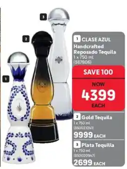 Makro’s liquor Clase Azul Handcrafted Reposado Tequila offer