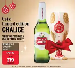 Makro’s liquor Stella Artois Lager NRBs offer