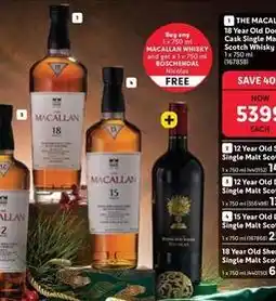 Makro Boschendal - 18 year old double cask single malt scotch whisky offer