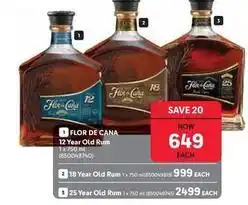 Makro 12 year old rum offer