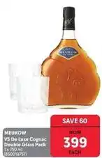 Makro Vs de luxe cognac double glass pack offer