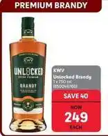 Makro Kwv - unlocked brandy offer