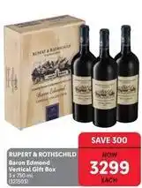 Makro Baron edmond vertical gift box 3 x 750 ml (321503) offer