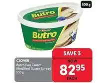 Makro Clover - butro full cream modified butter spread offer
