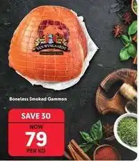 Makro Boneless smoked gammon offer