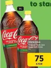 Makro Coca cola - original taste less sugar soft drink offer