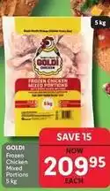 Makro Goldi - frozen chicken mixed portions offer