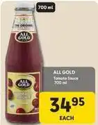 Makro All gold - tomato sauce offer