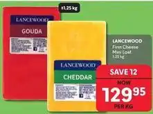 Makro Lancewood - gouda / firm cheese mini loaf offer