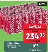 Makro Coca cola - soft drink cans offer