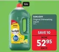 Makro Sunlight - original dishwashing liquid offer