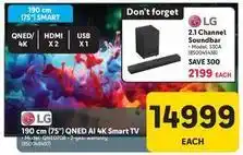 Makro Lg - 190 cm (75) qned ai 4k smart tv offer