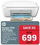 Makro Hp - deskjet a10 printer 7wn428 offer