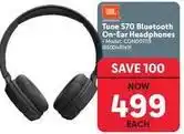 Makro Jbl - tune 570 bluetooth on-ear headphones con001119 (850048149) offer