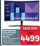 Makro Samsung - 32 curved monitor offer