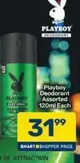 Pick n Pay Playboy - deodorant assorted offer