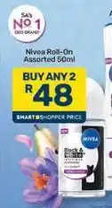 Pick n Pay Nivea - roll-on offer