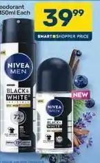Pick n Pay Nivea - deodorant offer
