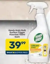 Pick n Pay Handy andy - multi surface trigger offer