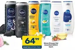 Pick n Pay Nivea - shower gel offer