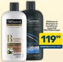 Pick n Pay Tresemmé - shampoo or conditioner offer
