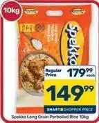 Pick n Pay Hypermarket Spekko - long grain parboiled white rice 10kg offer