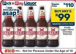Pick n Pay Hypermarket Castle - castle lager offer