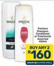 Pick n Pay Pantene - shampoo, conditioner or treatments offer
