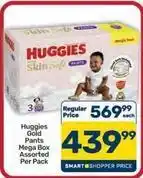 Pick n Pay Hypermarket Huggies - gold pants mega box offer