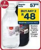 Pick n Pay Hypermarket Boston brown or white spirit vinegar offer