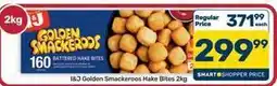Pick n Pay Hypermarket I&j - golden smackerods battered hake bites offer