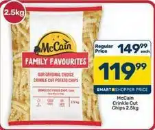 Pick n Pay Hypermarket Mccain - crinkle cut potato chips offer