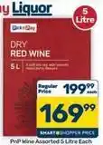 Pick n Pay Hypermarket Dry red wine offer