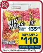Pick n Pay Hypermarket Simba - niknaks assorted offer