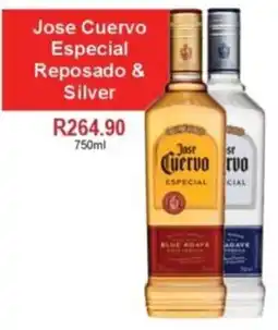 Johnny's Liquor Hypermarket Jose Cuervo Especial Reposado & Silver offer
