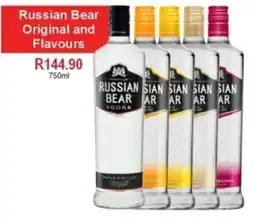 Johnny's Liquor Hypermarket Russian Bear Vodka Assorted offer