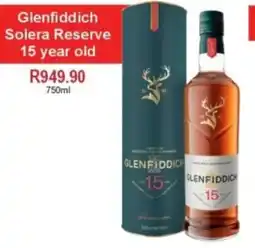 Johnny's Liquor Hypermarket Glenfiddich Solera Reserve 15 year old offer