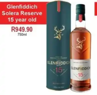 Glenfiddich Solera Reserve 15 year old