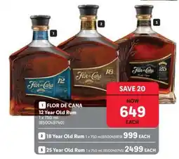 Makro FLOR DE CANA 12 Year Old Rum offer